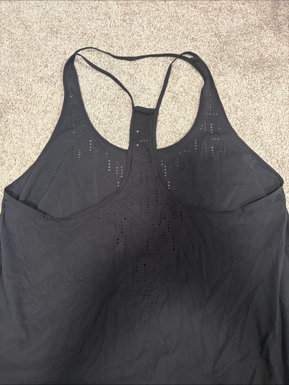 Lululemon Black Racerback Tank Top - Picture 4 of 4